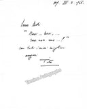Gobbi, Tito - Autograph Letter Lot