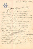 Krauss, Gabrielle - Autograph Letter Signed