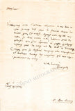 Donizetti, Gaetano - Autograph Letter Signed 1839