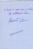 Vix, Genevieve - Autograph Letter Signed