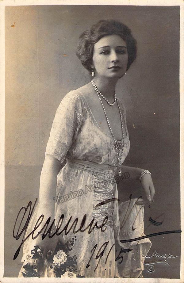 Genevieve Vix Autographs (Various) Tamino Autographs