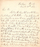 Lamb, George - Autograph Letter Signed 1820