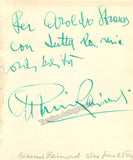 Opera Singers 1950s to 1960s - Autographed Lot of 20 Items