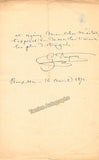 Duprez, Gilbert - Autograph Letter Signed