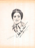Opera Singers - Collection of 65 Signed Drawings