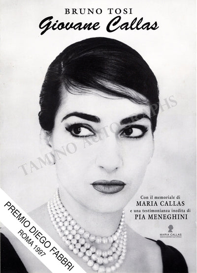 Callas, Maria - Mini Poster Book "Giovane Callas"