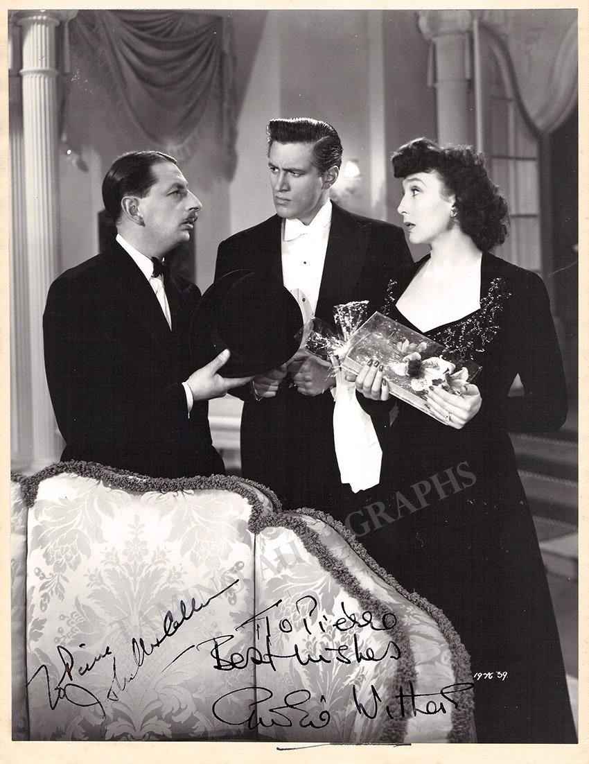 Withers, Googie McCallum, John Double Signed Photograph