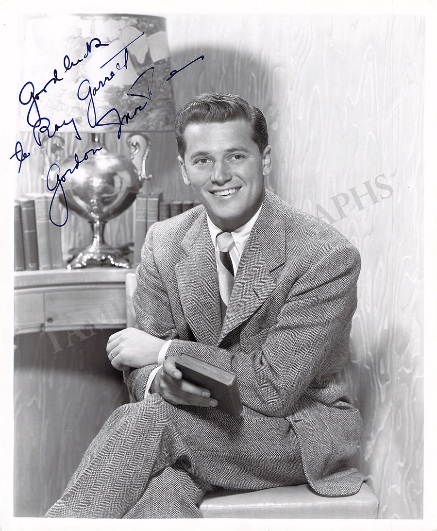 Gordon MacRae Autograph Photograph – Tamino