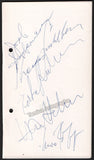 Vienna State Opera - Lot of 10 Signed Programs 1979-1981