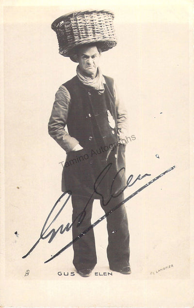 Elen, Gus - Signed Vintage Photo