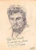 Opera Singers - Collection of 65 Signed Drawings