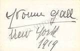 Opera Singers - Signatures Lot I 1910s-1930s