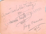 Opera Singers - Signatures Lot I 1910s-1930s