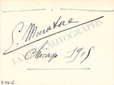 Opera Singers - Signatures Lot I 1910s-1930s