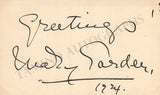 Opera Singers - Signatures Lot I 1910s-1930s
