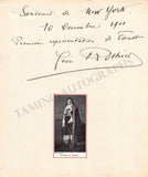 Opera Singers - Signatures Lot I 1910s-1930s