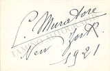 Opera Singers - Signatures Lot I 1910s-1930s