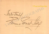 Opera Singers - Signatures Lot II 1910s-1930s