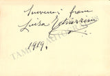 Opera Singers - Signatures Lot II 1910s-1930s