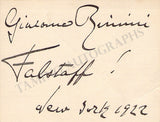 Opera Singers - Signatures Lot II 1910s-1930s