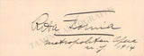 Opera Singers - Signatures Lot II 1910s-1930s
