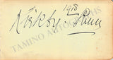 Opera Singers - Signatures Lot (III) 1910s-1930s