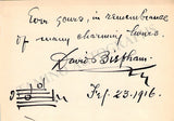 Opera Singers - Signatures Lot (III) 1910s-1930s