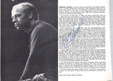 Haendel, Ida - Haitink, Bernard - Double Signed Program London 1971