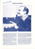 Handley, Vernon - Signed Program Leeds 1982