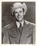 Williams, Hank & His Band - Signed Photograph