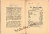 Knappertsbusch, Hans - Program Lot 1923-1942