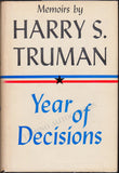 Truman, Harry S. - Signed Book "Memoirs by Harry S. Truman" 2 Volumes