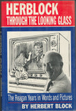 Herblock - Block, Herbert - Signed Book "Through the Looking Glass"