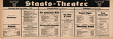 Karajan, Herbert von - Berlin Staats-Oper Playbill Lot 1942