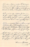 Rollett, Hermann - Manuscript Poem for Fanny Elssler