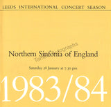 Bishop-Kovacevich, Stephen - Hickox, Richard - Signed Program Leeds 1984