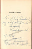 Carmichael, Hoagy - Signed Book "Sometimes I Wonder" 1965