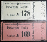 The Merry Wives of Windsor - Large Playbill Munich 1909