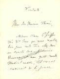 Leonard, Hubert - Autograph Notes Signed