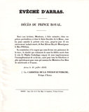 De la Tour D'Auvergne, Hughes - Autograph Letter Signed 1842