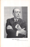 Stravinsky, Igor - Signed Program London 1954
