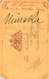 Murska, Ilma von - Unsigned CDV