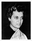 Gandhi, Indira - Signed Photograph