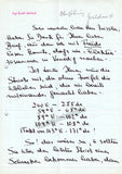 Borkh, Inge - Autograph Letter Signed