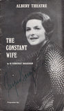 Bergman, Ingrid - Signed Program "The Constant Wife"