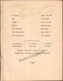 Iris - World Premiere Program with Libretto - Rome 1898