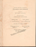 Iris - World Premiere Program with Libretto - Rome 1898