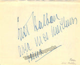 Opera Singers 1930s to 1950s - Autographed Lot of 27 Items