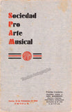 Thibaud, Jacques - Signed Program Havana 1948