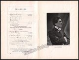 Thibaud, Jacques - Concert Program Amsterdam 1901